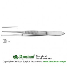 Graefe Dissecting Forcep 1 x 2 Teeth Stainless Steel, 10 cm - 4"